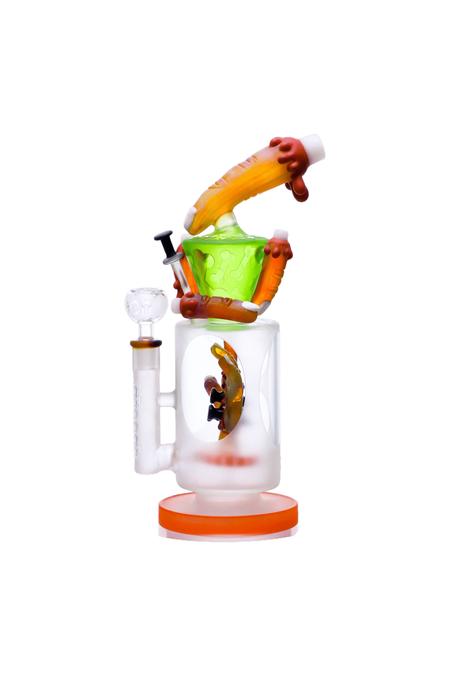 CHEECH ZOMBIE HANDS SMOKE BREAK WATERPIPE 12.5"