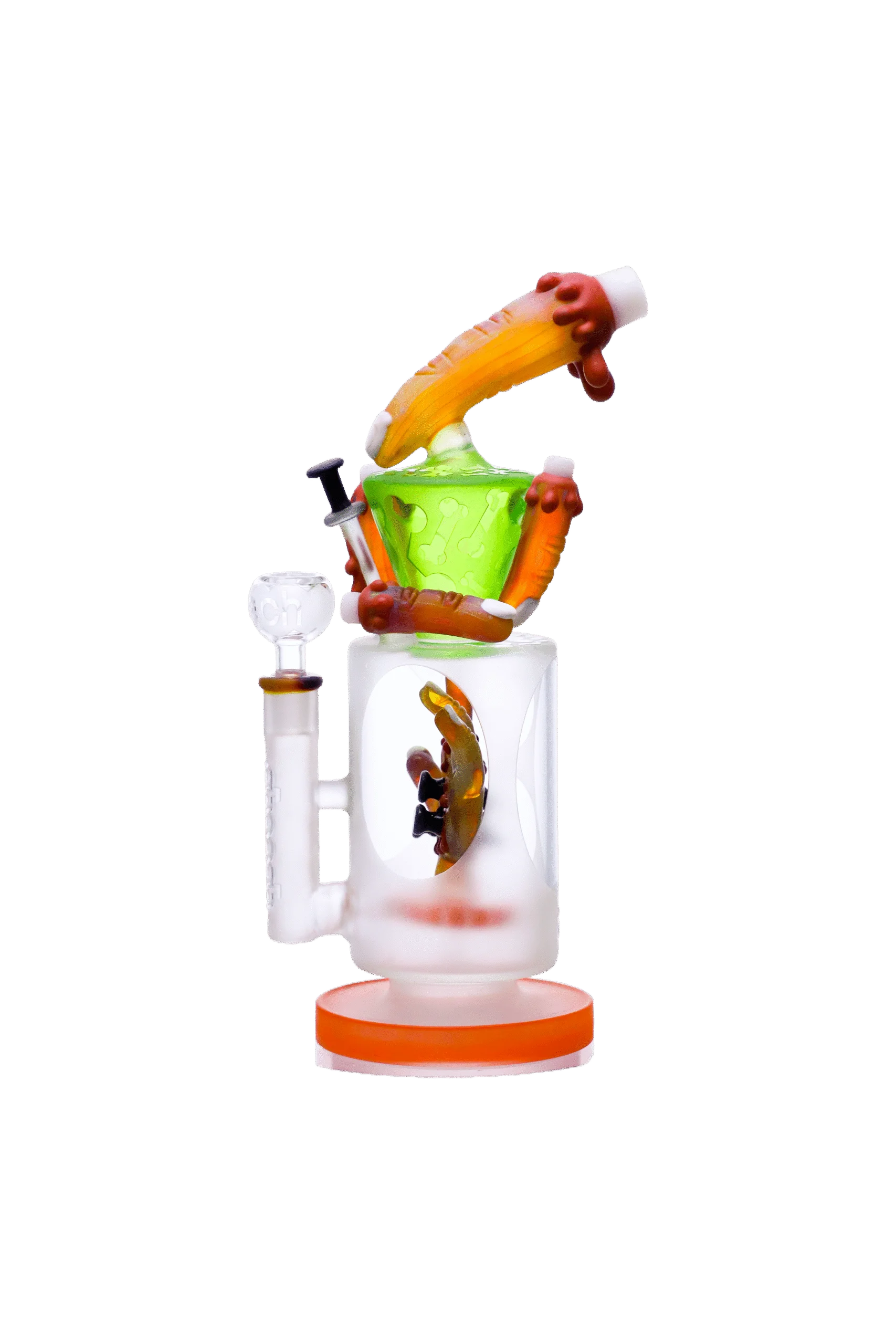 CHEECH ZOMBIE HANDS SMOKE BREAK WATERPIPE 12.5"