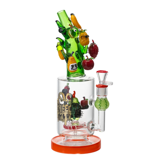 CHEECH GLASS VEGGIE VOLCANO GIGGLE CHE406 12"