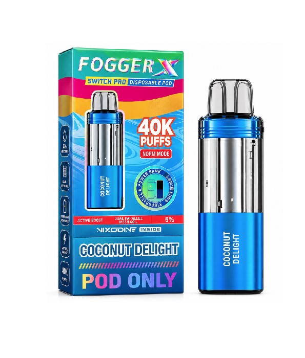 FOGER X SWITCH PRO POD NXD COCONUT DELIGHT 40K