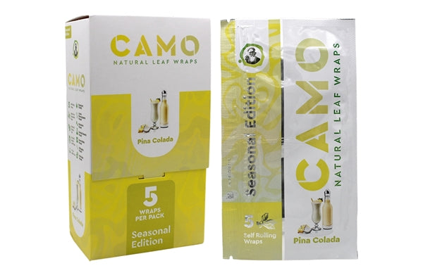 CAMO NATURAL LEAF WRAPS PINA COLADA