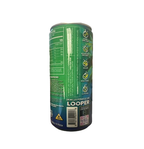 LOOPER D9 HEMP SODA POP LEMON LIME 50MG