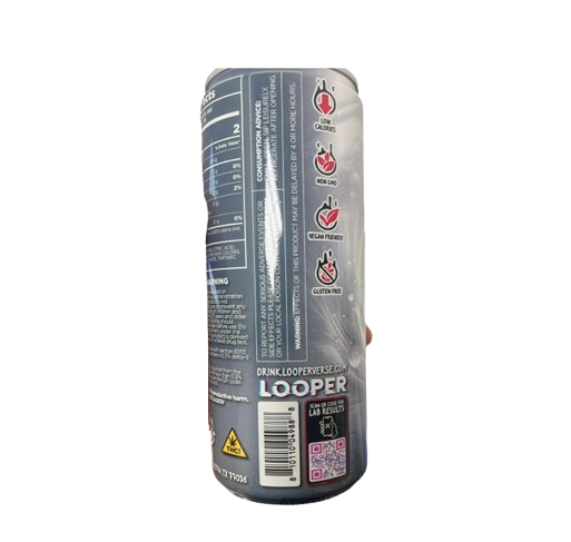 LOOPER D9 HEMP SODA POP DIET TOKA COLA 50MG