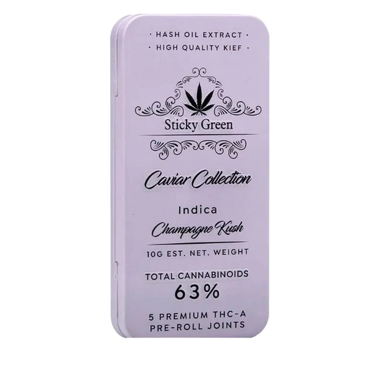 STICKY GREEN THCA PROLL CHAMPAGNE KUSH INDICA