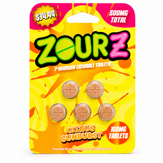 ZOUR Z 7HYDROXY CITRUS SUNBURST 500MG
