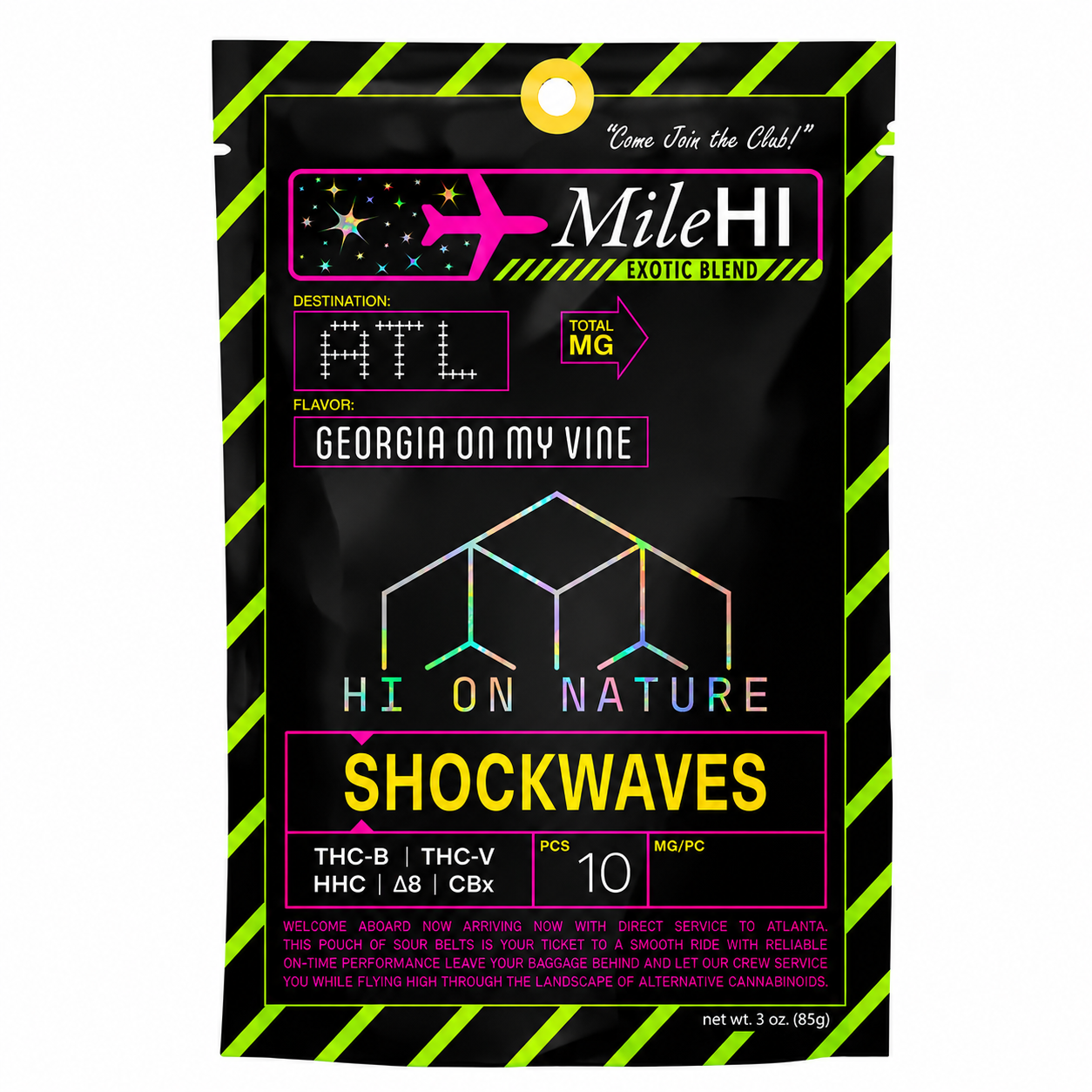 HI ON NATURE MILE HI SHOCKWAVES GEORGIA ON MY VINE 2500MG