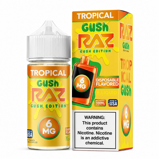POD JUICE X RAZ TROPICAL GUSH 6MG 100ML