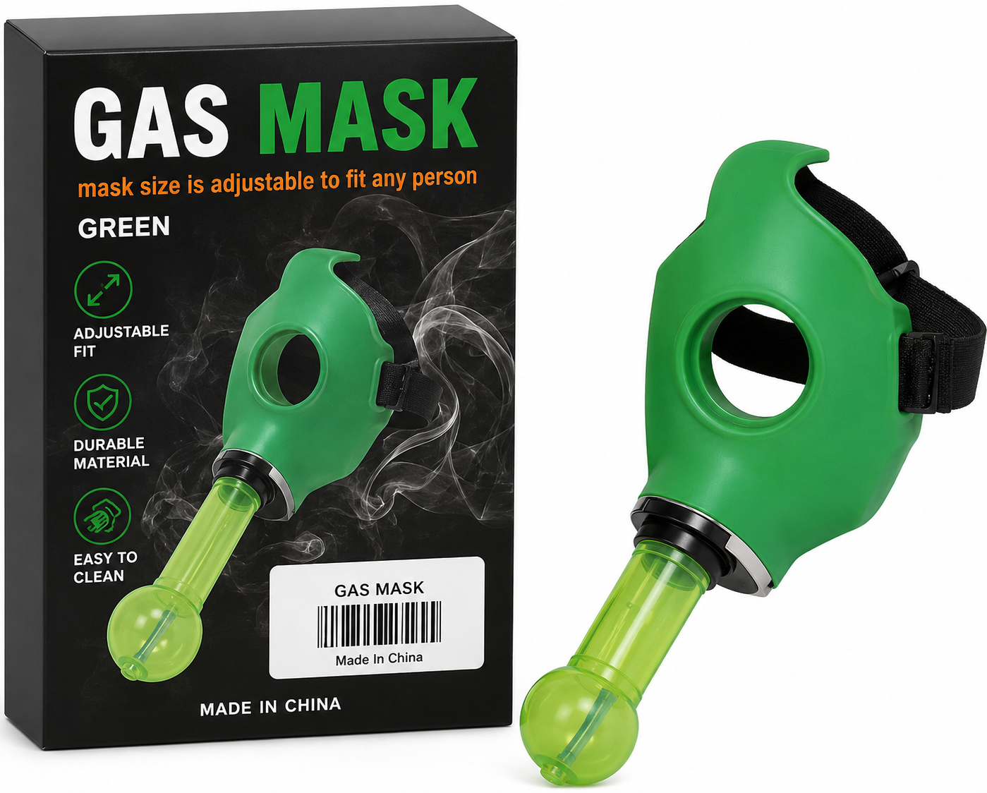 GAS MASK GREEEN