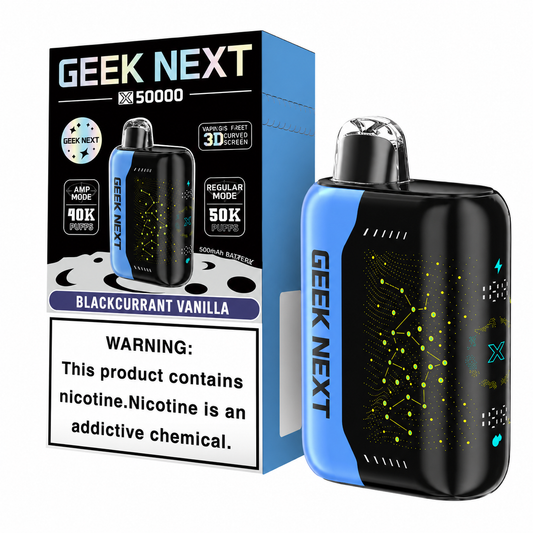 GEEK NEXT X50000 BLACKCURRANT VANILLA 50K