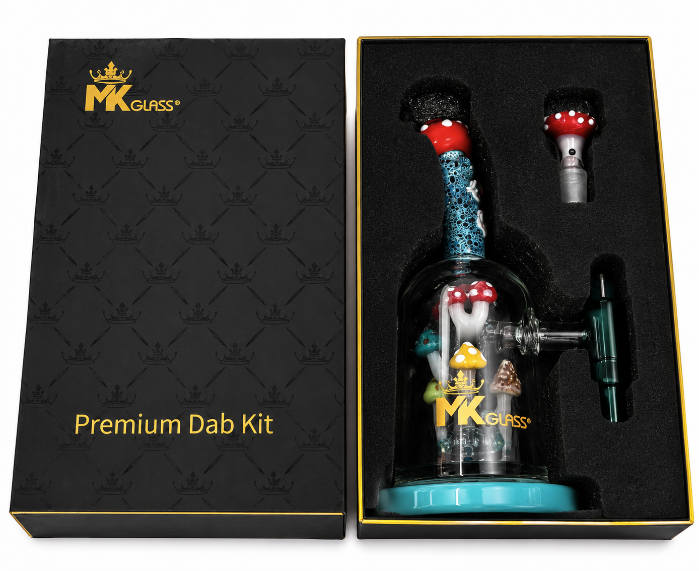 MK GLASS MAGIC MUSHROOM PREMIUM DAB KIT