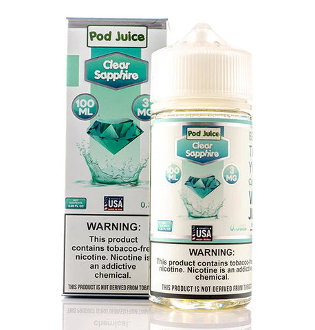 POD JUICE CLERAR SAPPHIRE 100ML 3MG