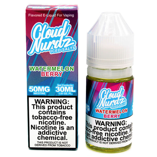 CLOUD NURDZ  ICED WATERMELON BERRY 50MG 30ML