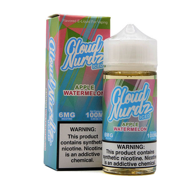 CLOUD NURDZ WTRMLN APPLE 100ML 6MG
