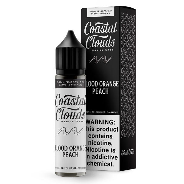 COASTAL CLOUDS BLOOD ORANGE PEACH 60ML 3MG