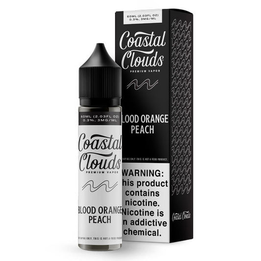 COASTAL CLOUDS BLOOD ORANGE PEACH 60ML 3MG