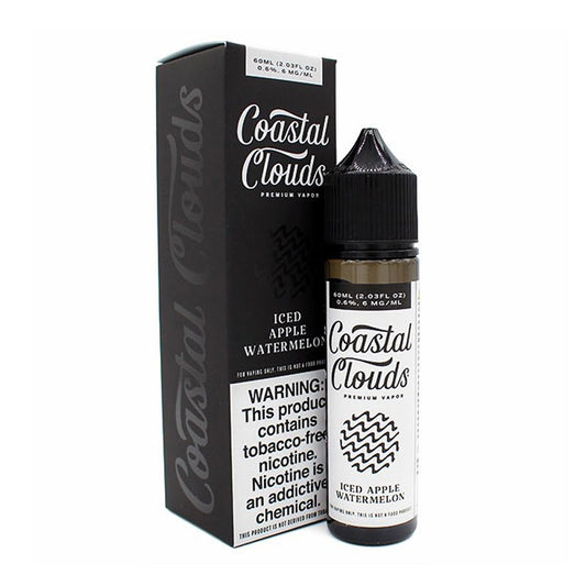 COASTAL CLOUDS ICED APPLE WTRMLN 60ML 6MG