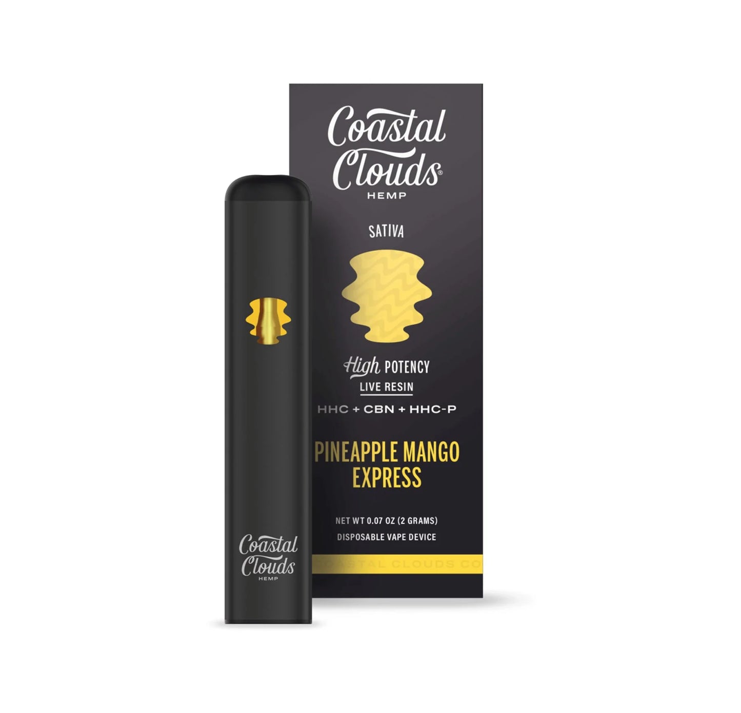 COASTAL CLOUDS PINEAPPLE MANGO EXPRESS SATIVA 2G|684417990804|Pack Of|5
