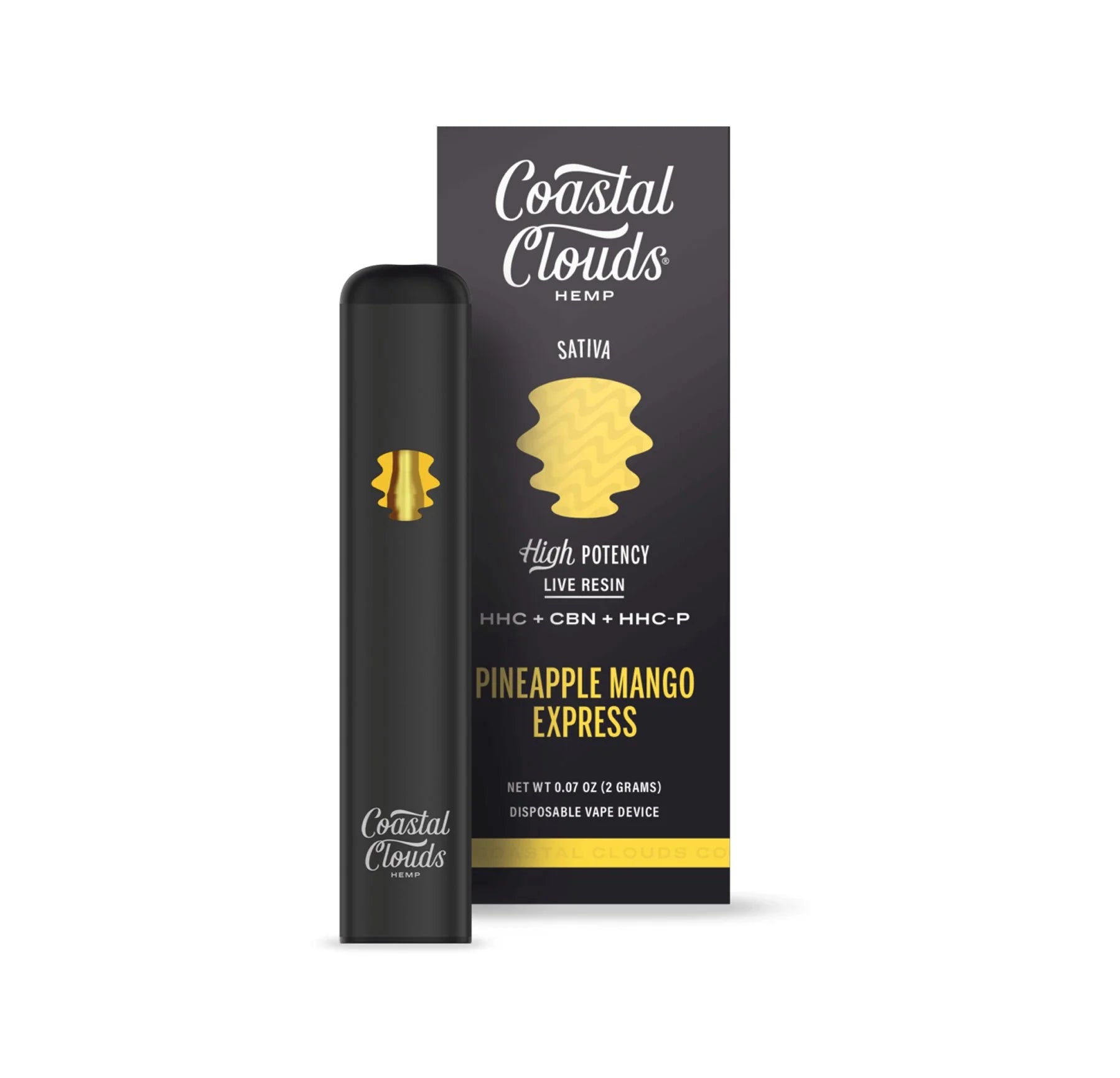 COASTAL CLOUDS PINEAPPLE MANGO EXPRESS SATIVA 2G|684417990804|Pack Of|5