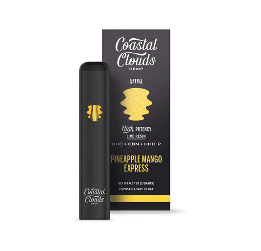 COASTAL CLOUDS PINEAPPLE MANGO EXPRESS SATIVA 2G|684417990804|Pack Of|5