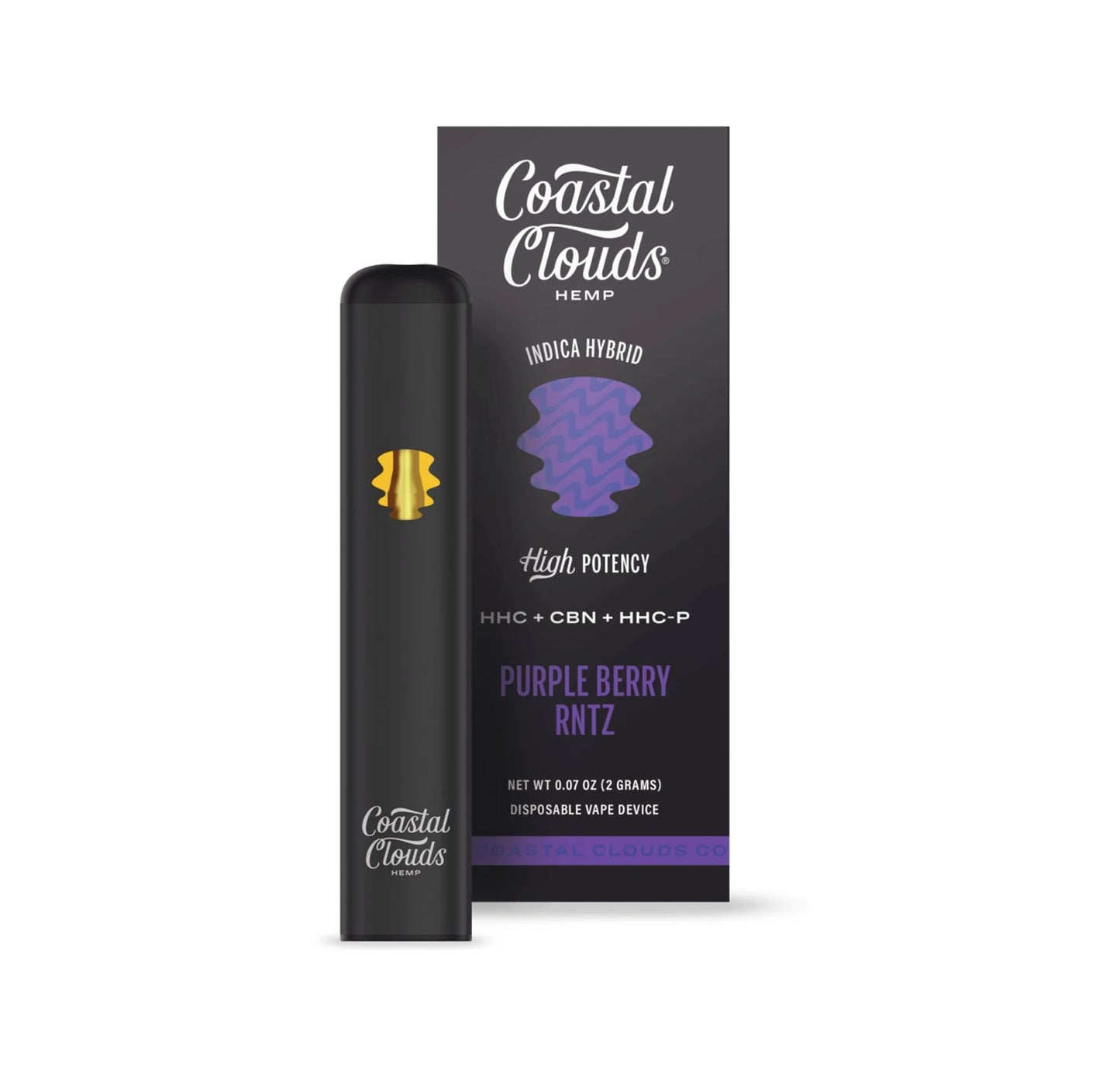 COASTAL CLOUDS PURPLE BERRY RNTZ INDICA HYB 2G|684417990828|Pack Of|10