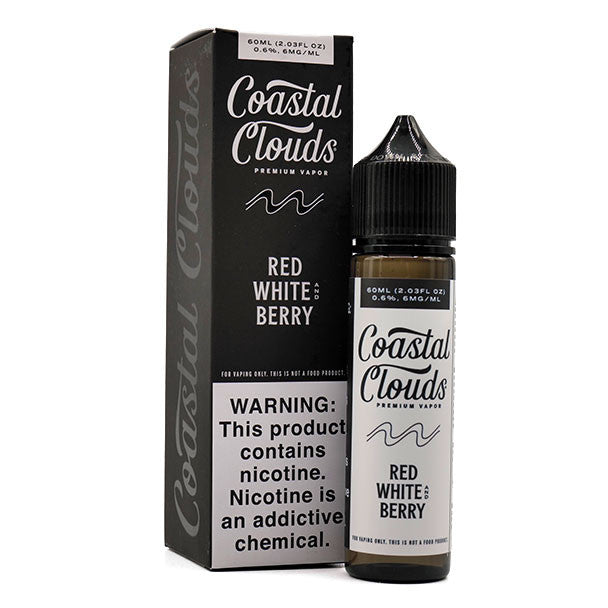 COASTAL CLOUDS RED WHITE BERRY 6MG 60ML