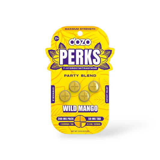DOZO 7 HYDROXY WILD MANGO PARTY BLEND 4CT 200MG