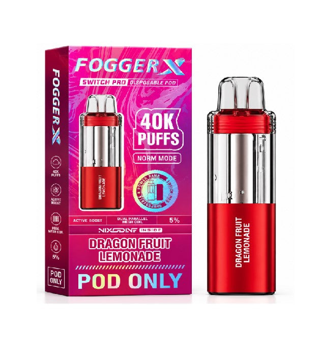 FOGER X SWITCH PRO POD NXD DRAGON FRUIT LEMONADE 40K