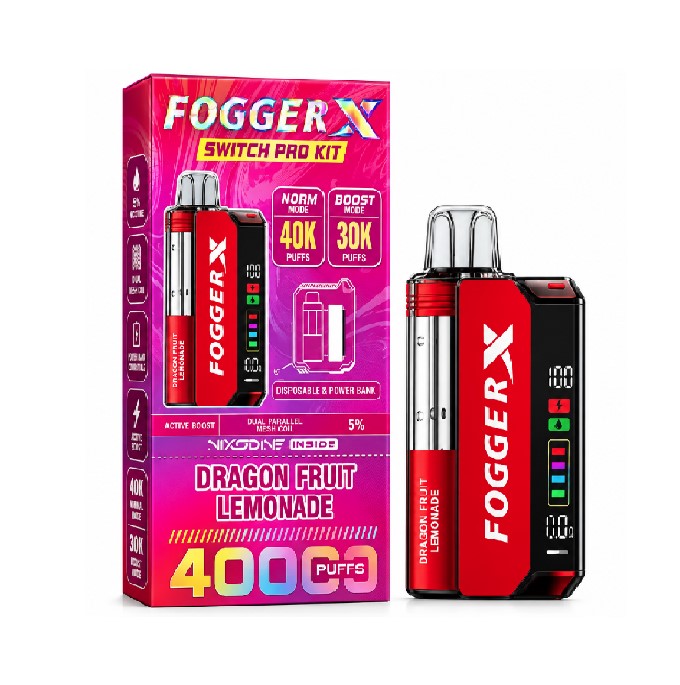FOGER X SWITCH PRO KIT NXD DRAGON FRUIT LEMONADE 40K