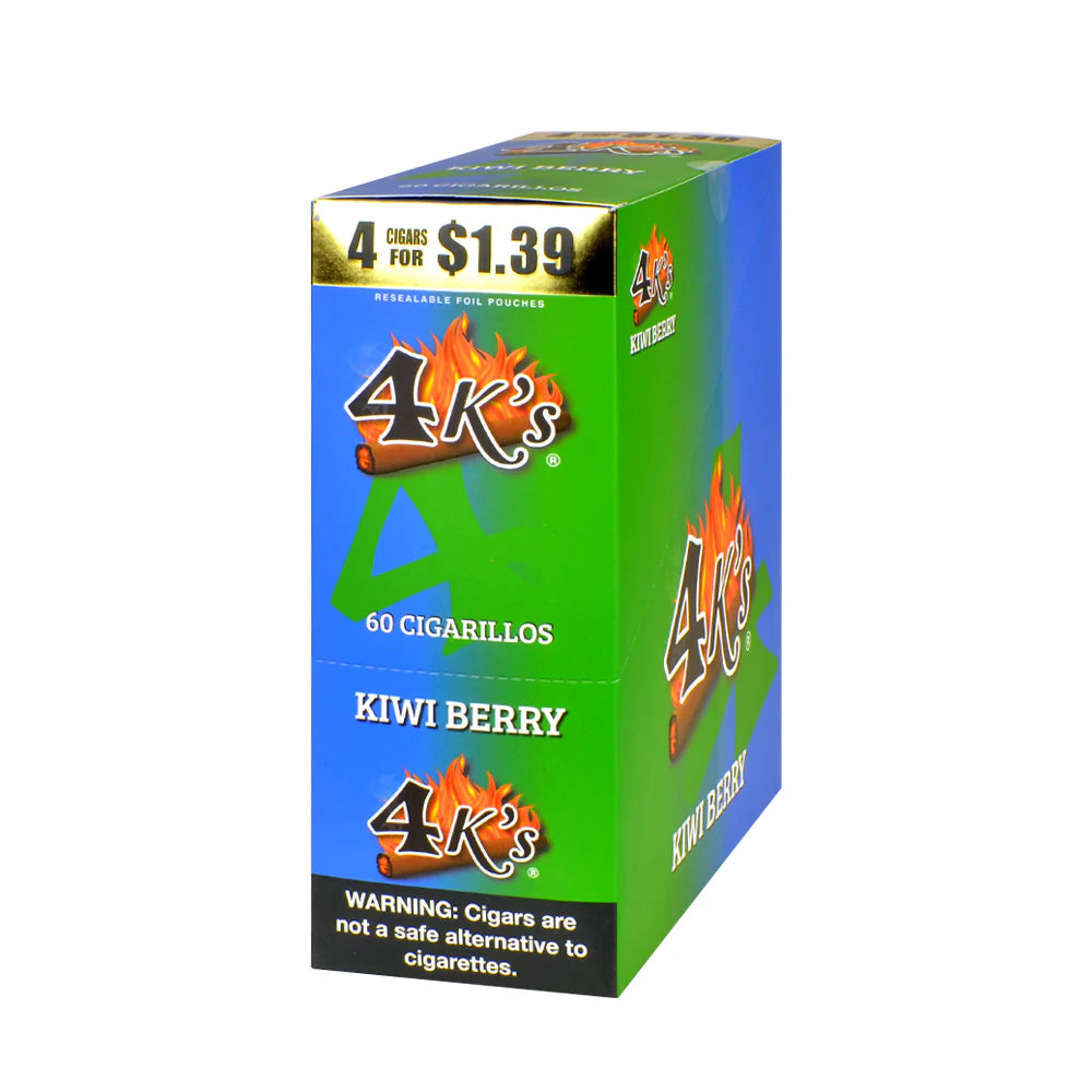 4KS CIGARILLOS KIWI BERRY 4CT