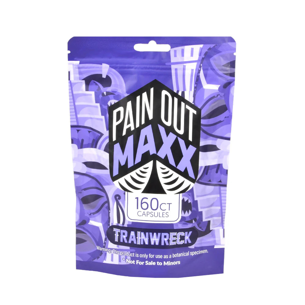 PAIN OUT KRATOM CAPS TRAINWRECK 324CT