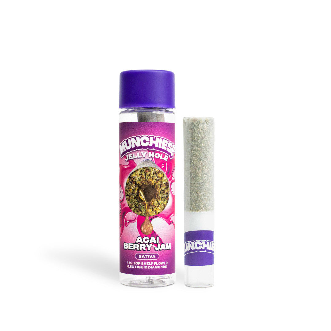 MUNCHIES JELLY HOLE PROLL ACAI BERY JAM SAT 2G|435761884154|Pack Of|10