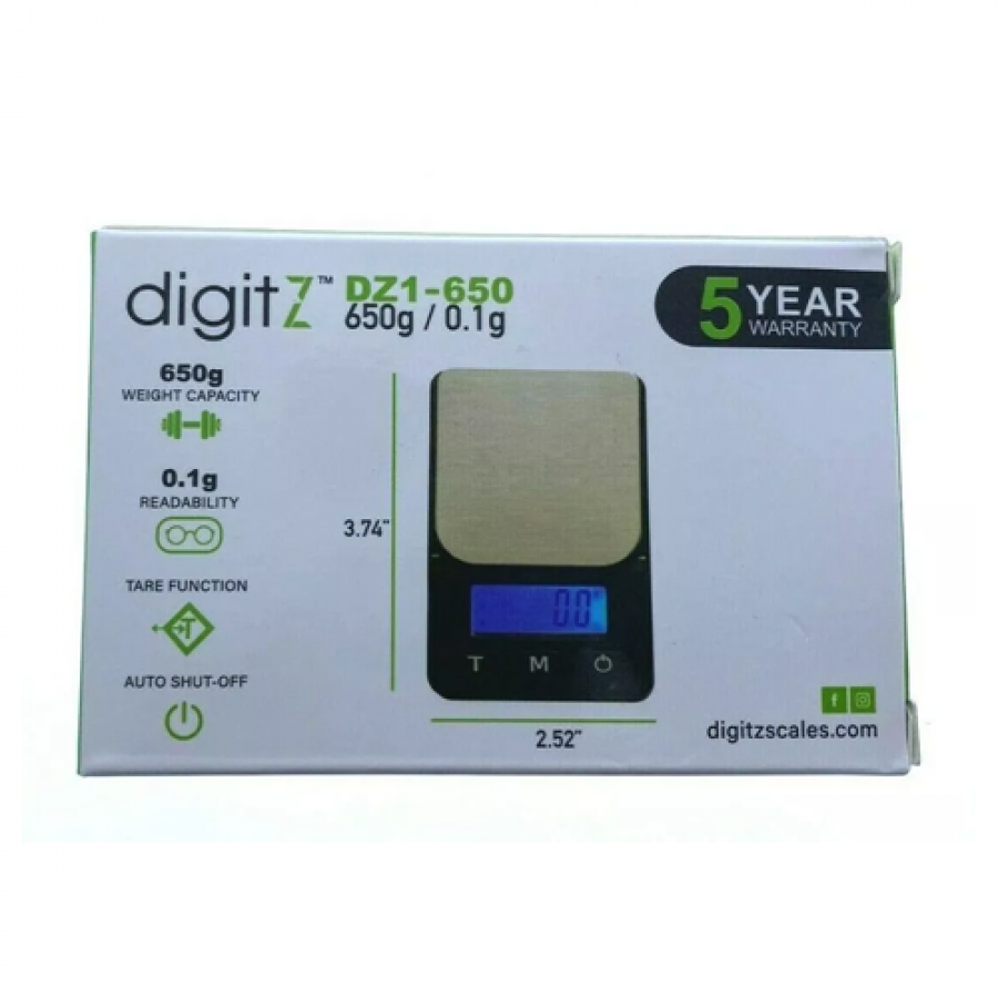 DIGITZ PCKET SCALE DZ1-650