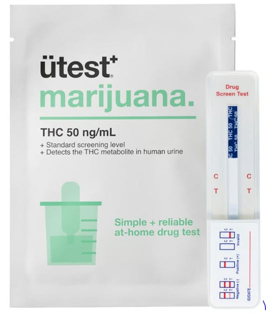 UTEST MARIJUANA THC 50NG PER ML 25CT