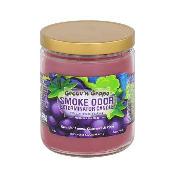 SMOKE ODOR CNDL GRAPE 13OZ 1CT