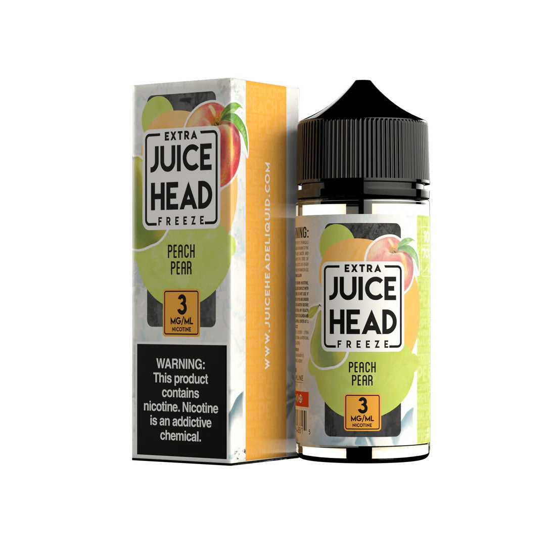 JUICE HEAD PEACH PEAR 100ML 3MG