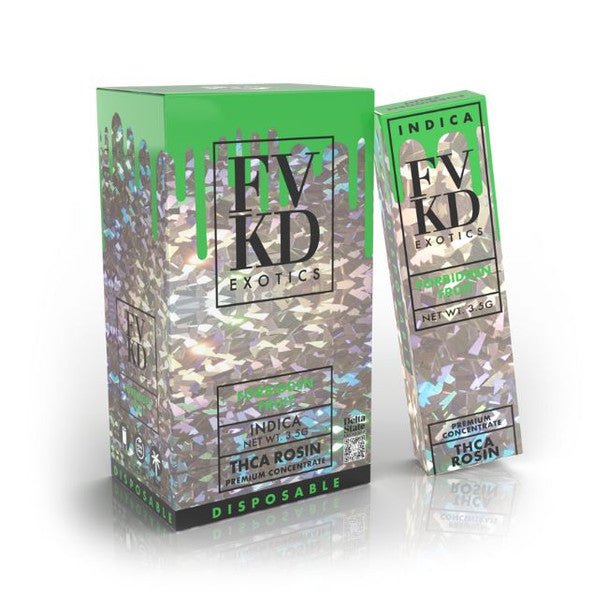 FVKD EXOTICS THCA ROSIN FRUIT PUNCH 3.5GM|754684241579|Pack Of|6