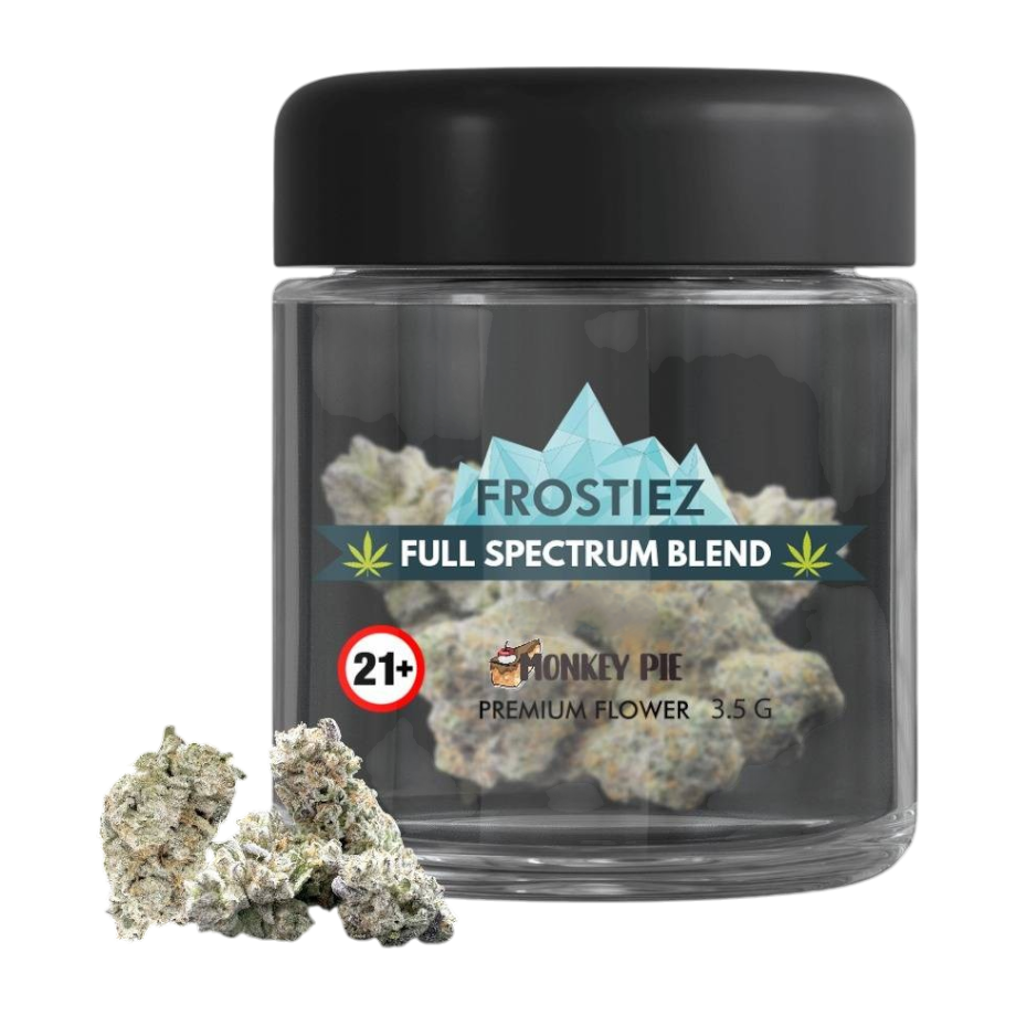 FROSTIEZ FULL SPECTRUM BLEND FLOWER GUAVA OG HYBRID 3.5G