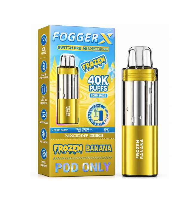 FOGER X SWITCH PRO POD NXD FROZEN BANANA 40K