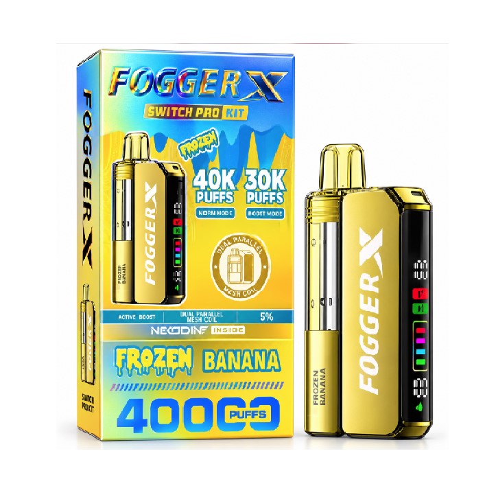 FOGER X SWITCH PRO KIT NXD FROZEN BANANA 40K