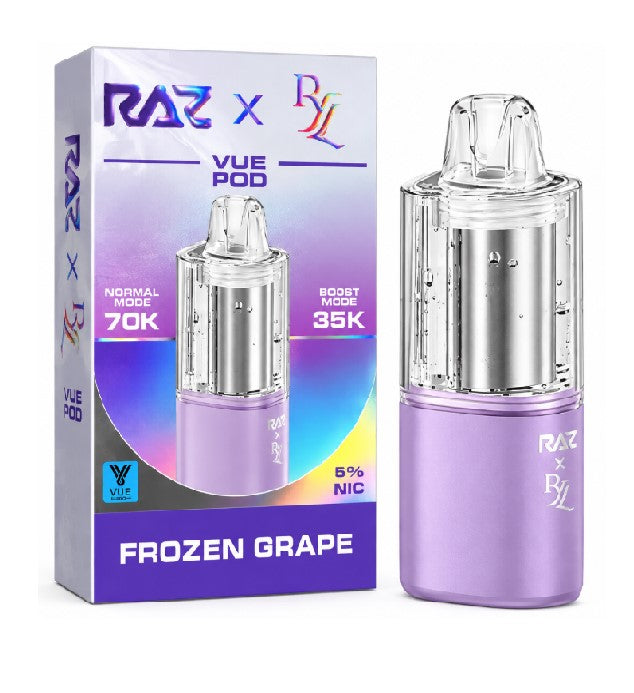 RAZ X VUE POD FROZEN GRAPE 70K
