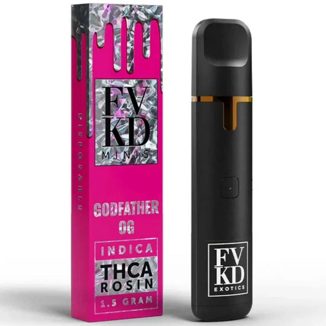 FVKD MINIS ROSIN GODFATHER OG INDICA 1.5GM|683723250077|Pack Of|5