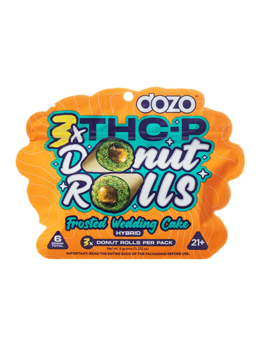 DOZO DONUT THCP PROLLS FROSTED WEDDING CAKE 1.6G