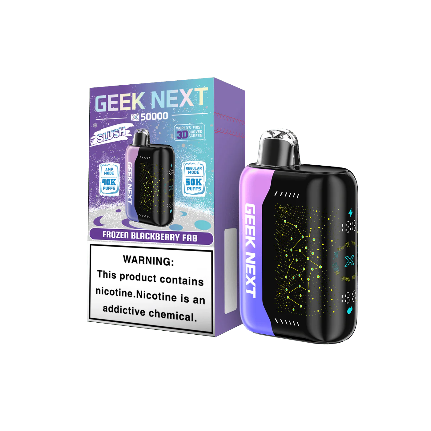 GEEK NEXT X50000 FROZEN BLACKBERRY FAB 50K
