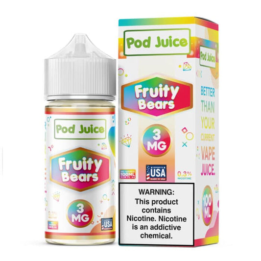 POD JUICE FRUITY BEARS 3MG 100ML