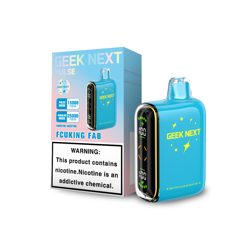 GEEK NEXT PULSE 25K|GEEK NEXT PULSE FUCKING FAB 25K|6917673166893|Pack of 5