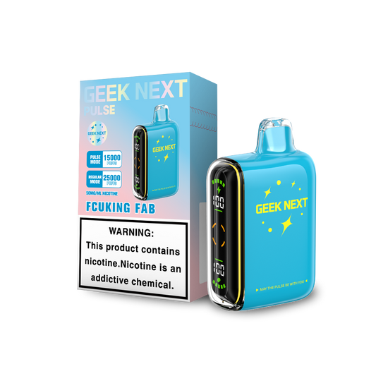 GEEK NEXT PULSE 25K|GEEK NEXT PULSE FUCKING FAB 25K|6917673166893|Pack of 5