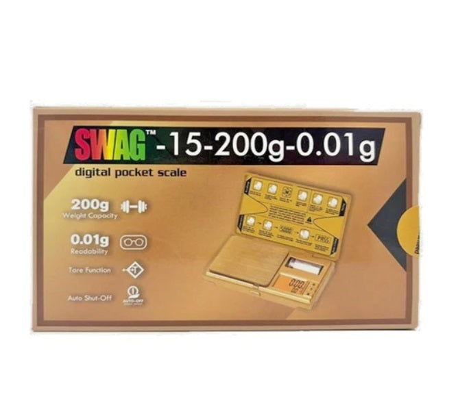 SWAG DIGITAL POCKET SCALE 15 -200G-0.01G