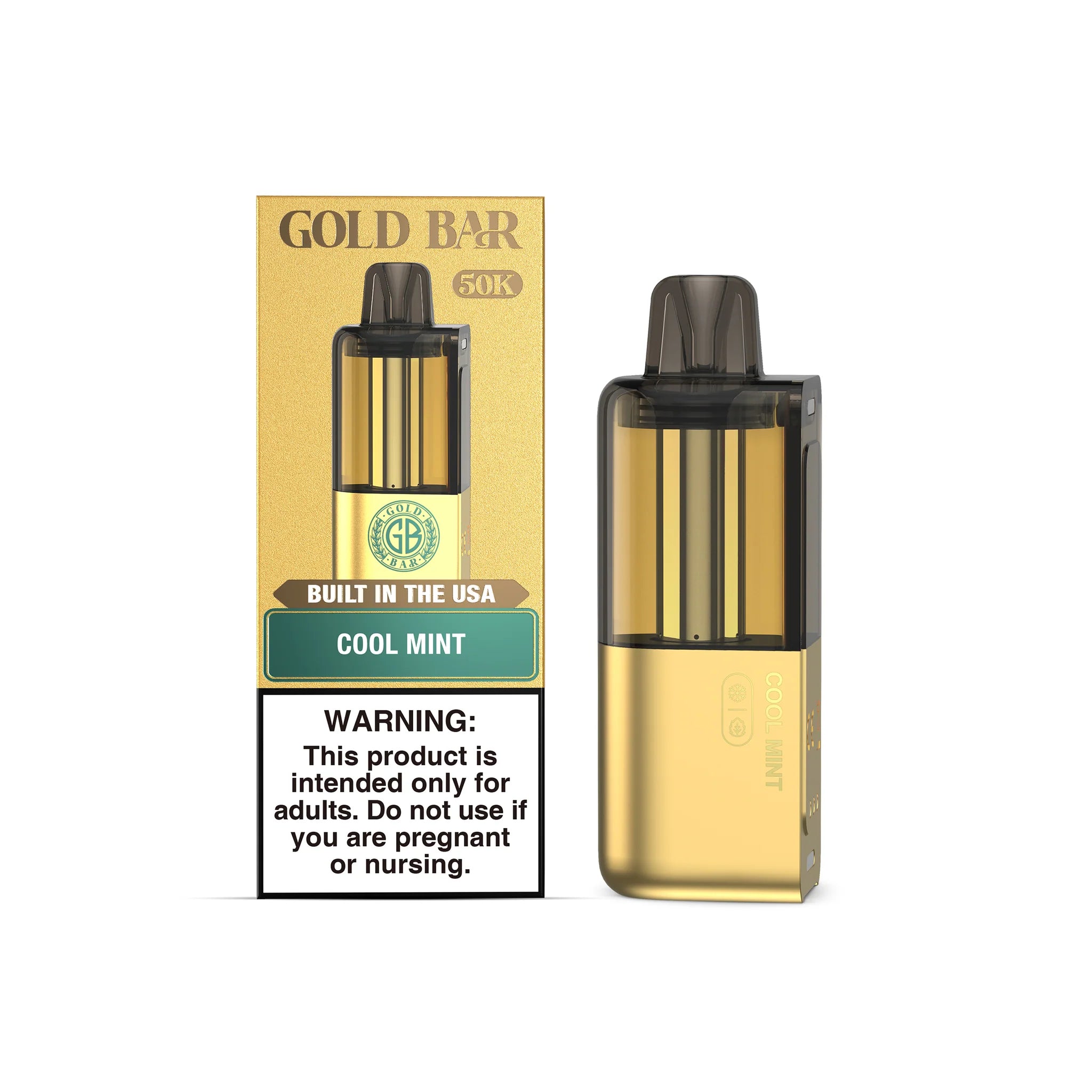 GOLD BAR MAX POD COOL MINT 50K