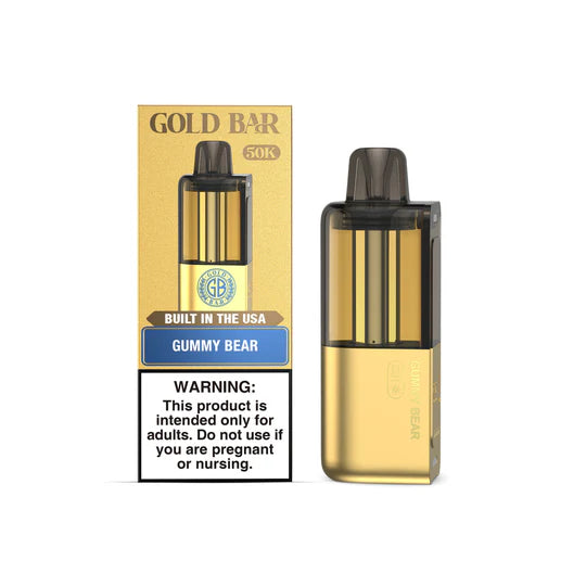 GOLD BAR MAX POD GUMMY BEAR 50K