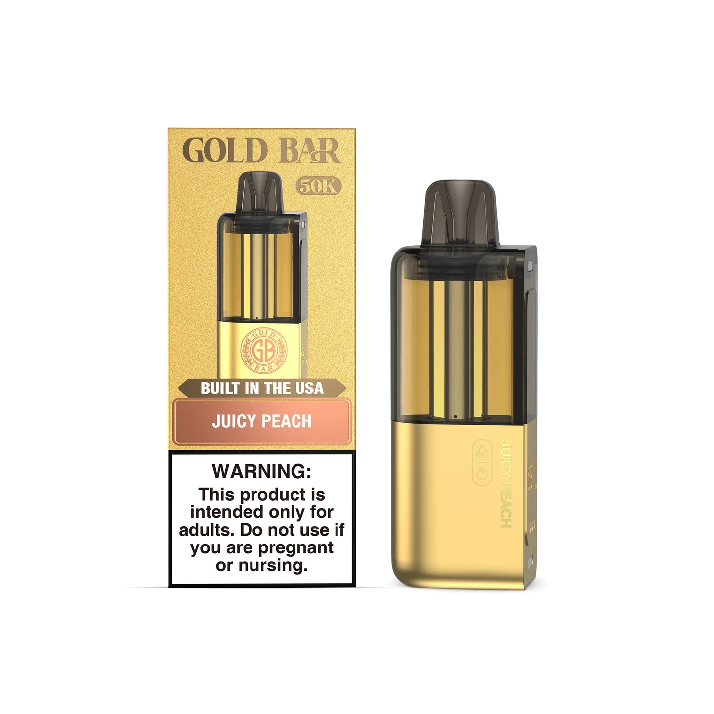 GOLD BAR MAX POD JUICY PEACH 50K